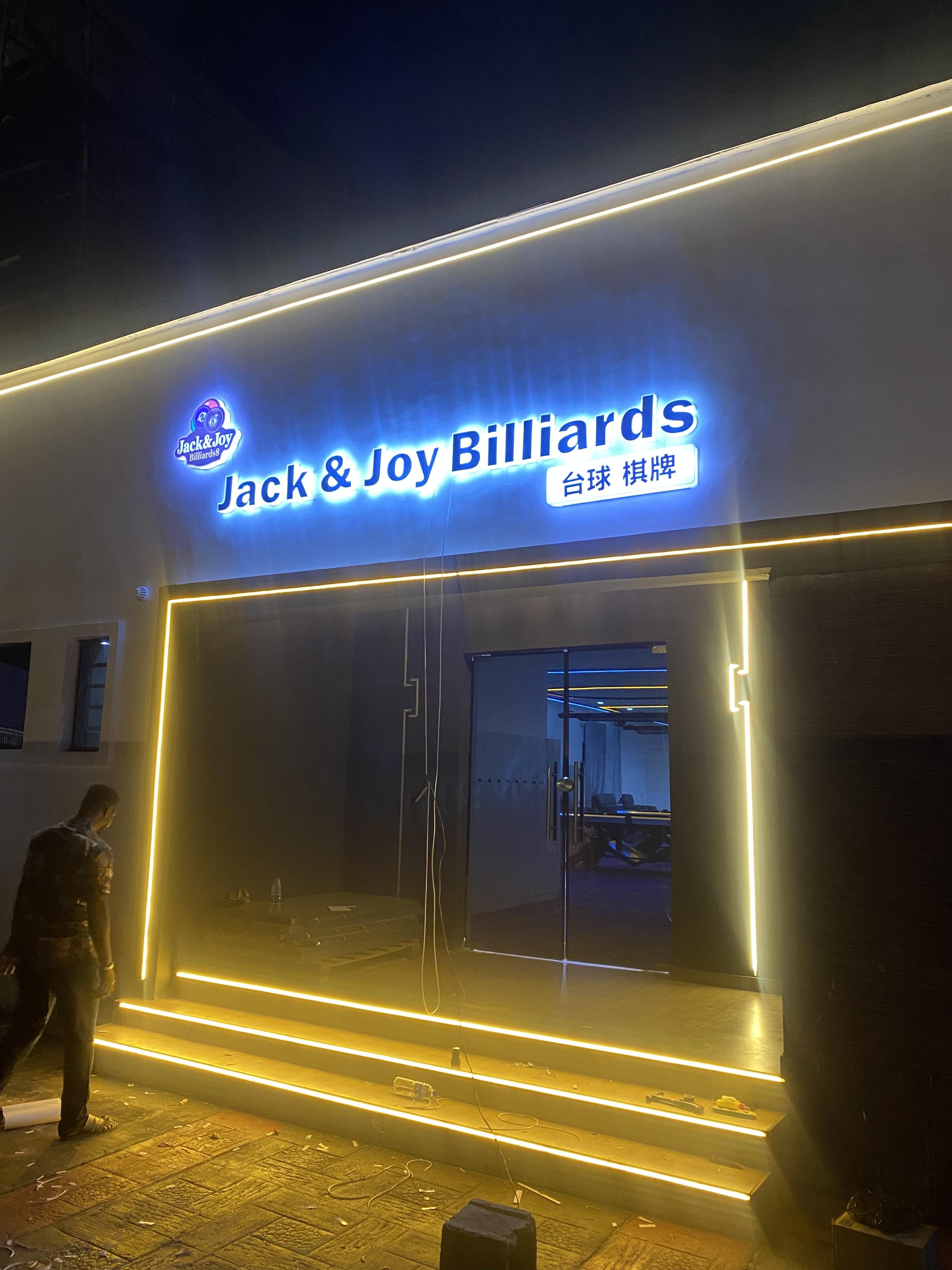Luminous outdoor Signage