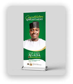 Roll Up Banner + Machine  